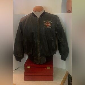 Harley Davidson Kids 2XL Leather Jacket